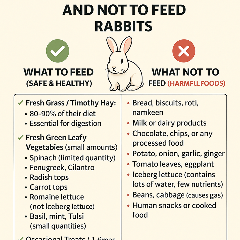 What Not to Feed Rabbits