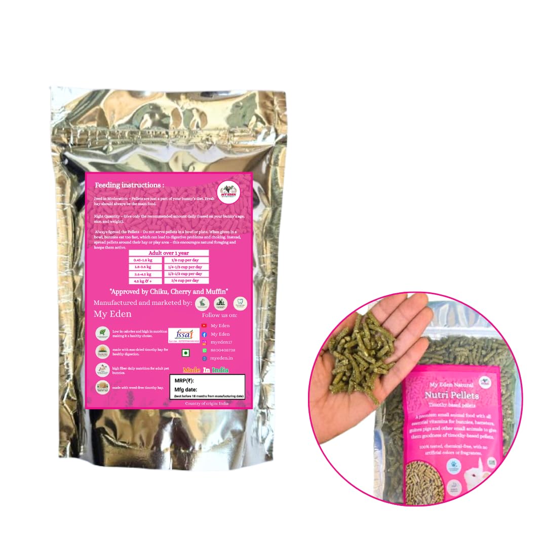 My Eden Adult Rabbit Food | Healthy Pellets (1 KG)
