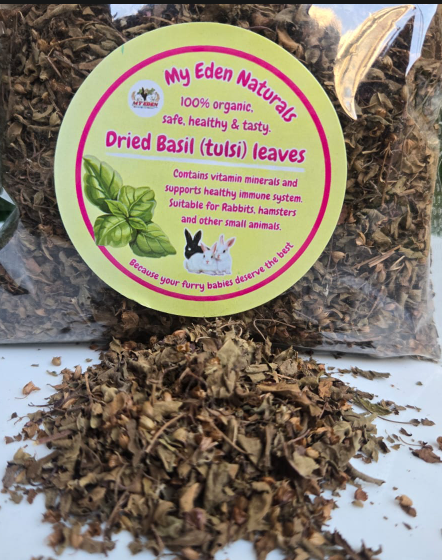 Dried Tulsi Leaves (Forage)