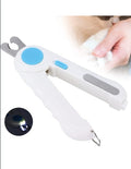 Led light nail cutter