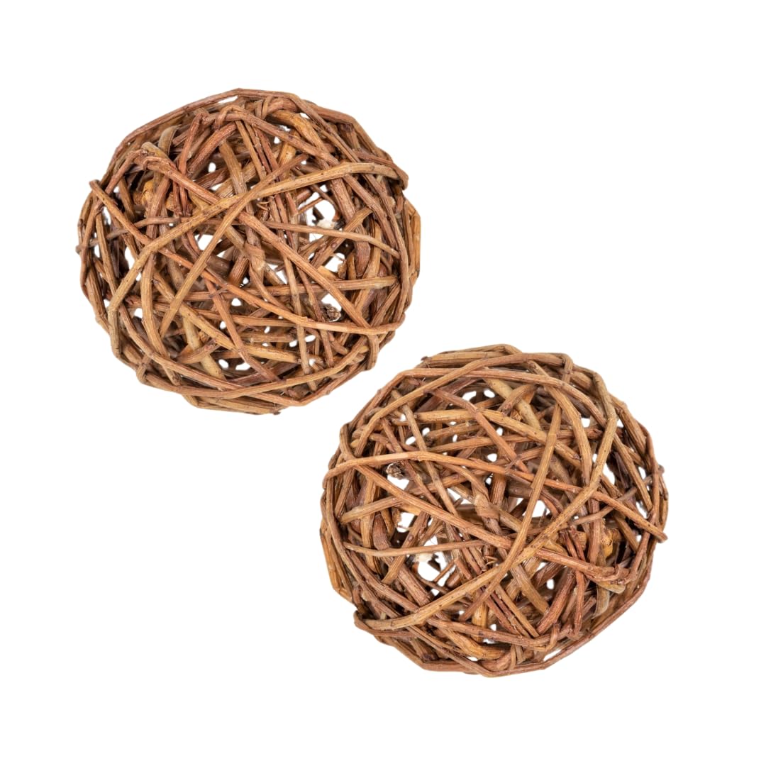 Chew Toys for Rabbit pet, Set of Two Balls