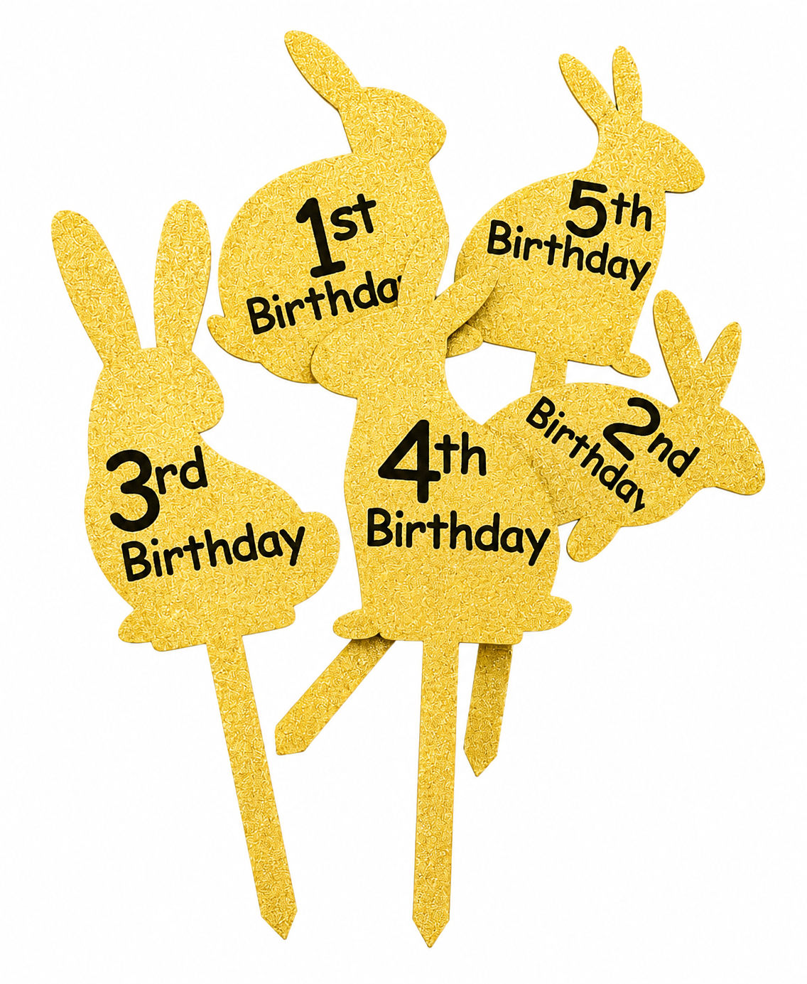 Cake topper (wooden base)