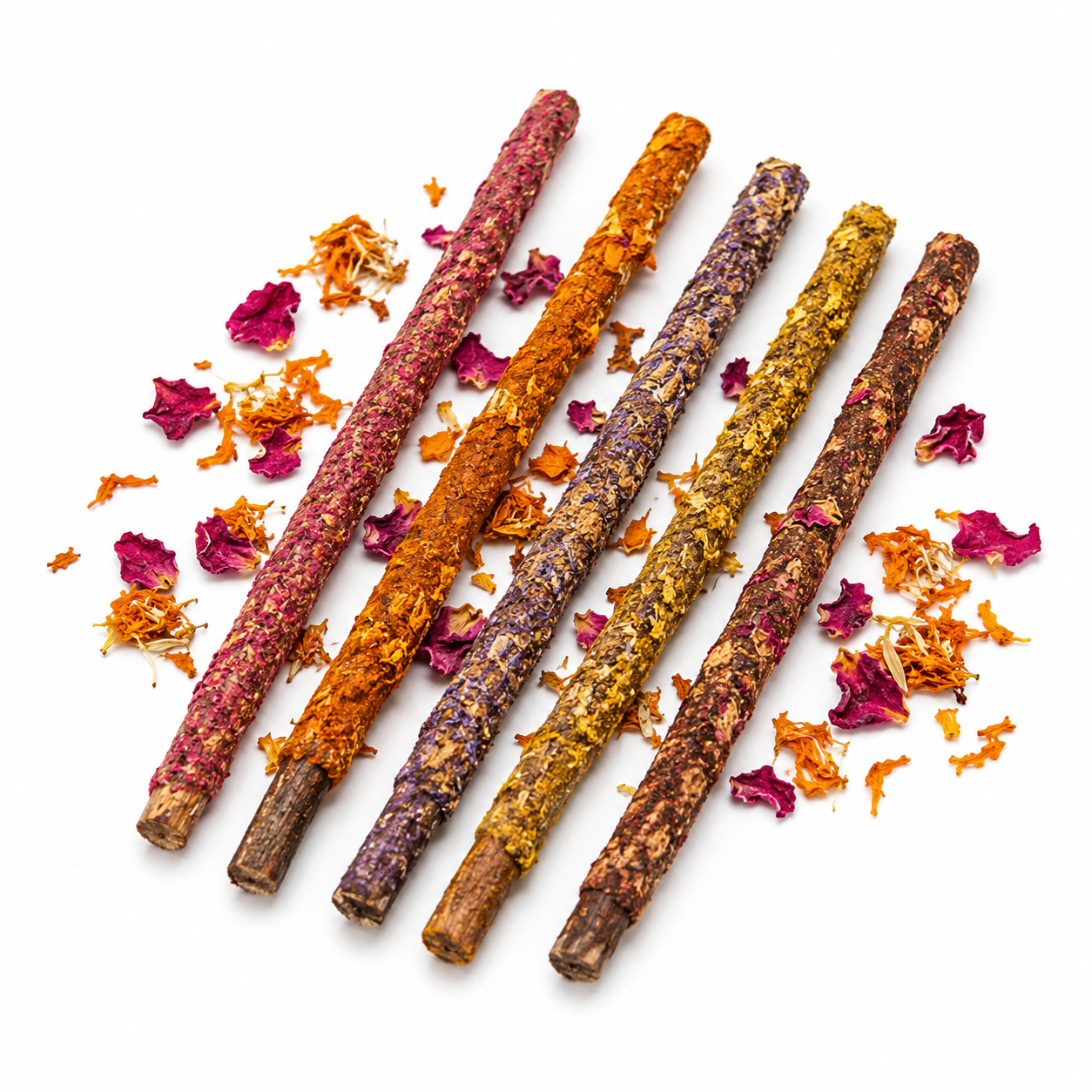 Apple Sticks – Flower Coated