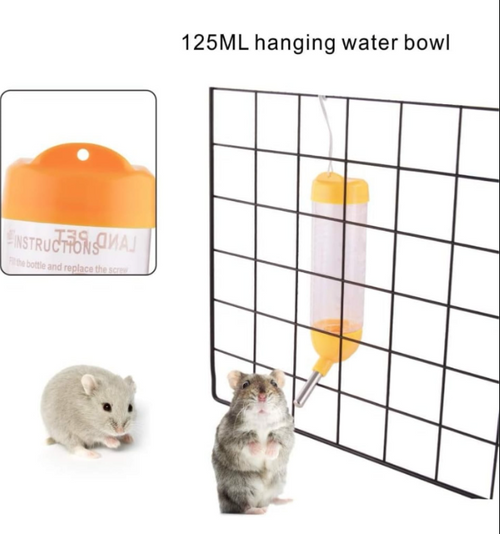3 in 1 Hamster Hanging Water Bottle