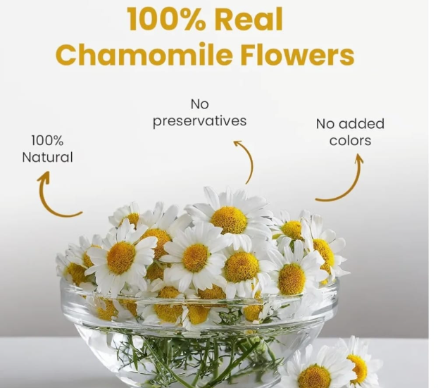 Camomile flowers (dried)