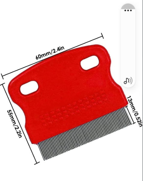 Small flea comb (single piece)