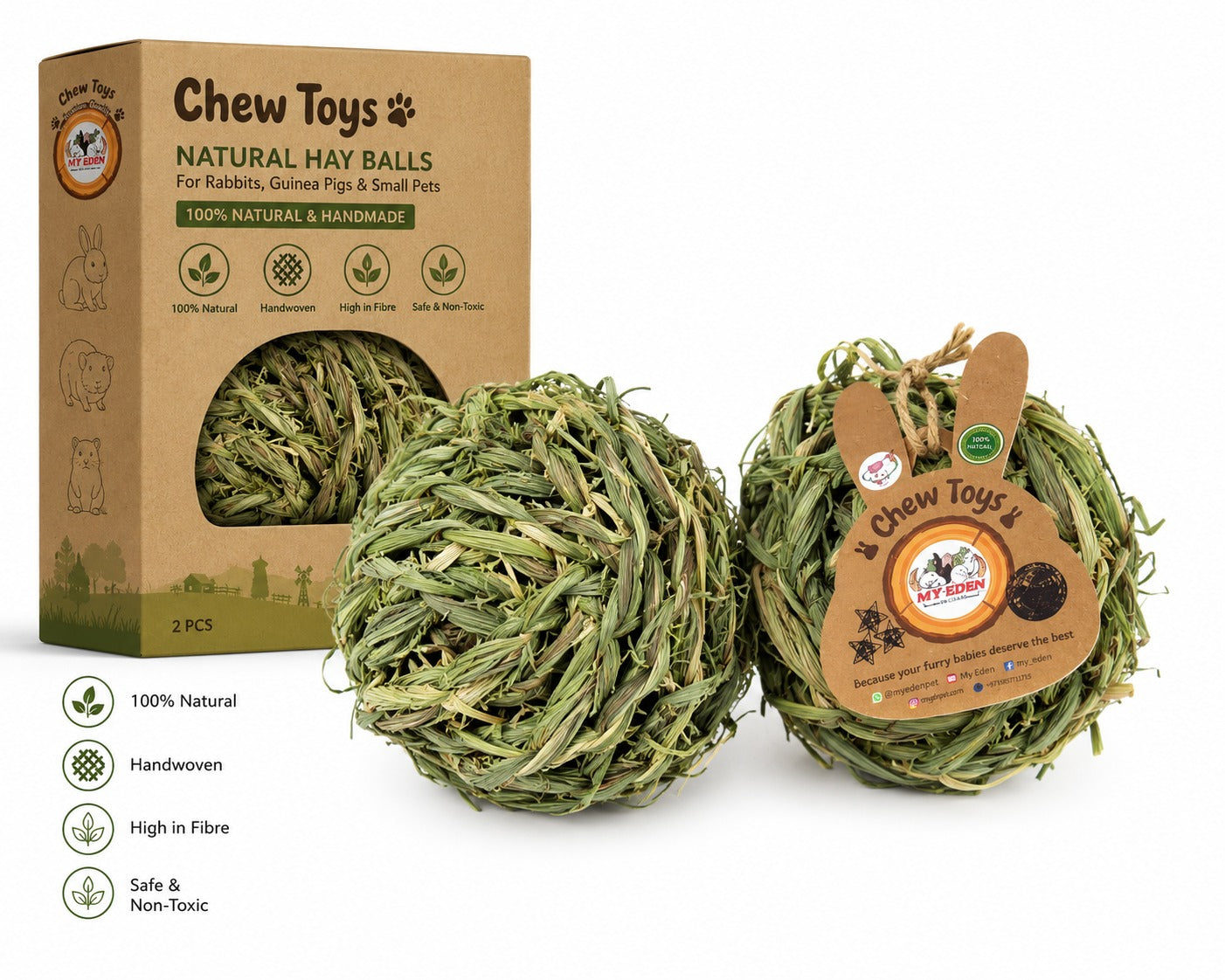 Grass ball (2 ball Set)