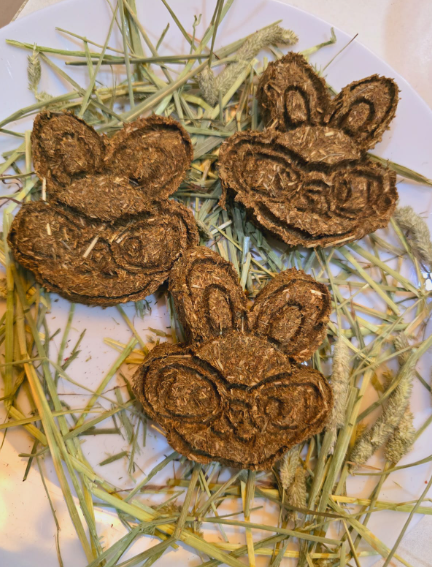 Hay bunnies