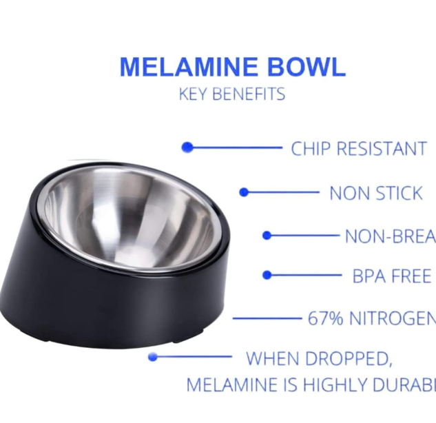 Hogh glossy slanting bowl