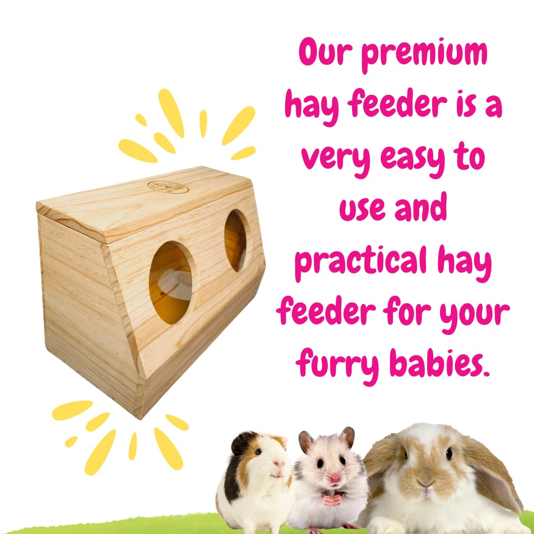 Wooden Hay Feeder